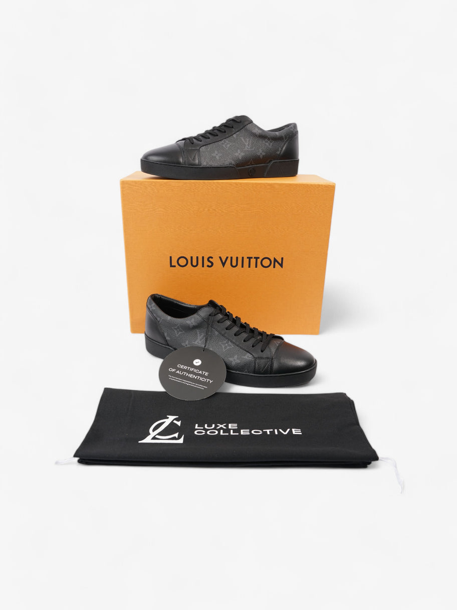 Louis Vuitton Match Up Sneakers Black / Grey Leather EU 42.5 UK 8.5 Image 9