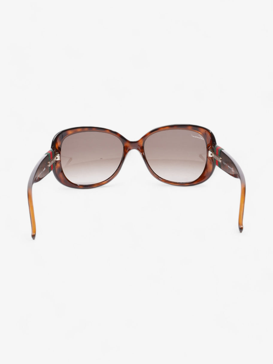 Gucci GG Round Sunglasses Brown  Acetate 135mm Image 3