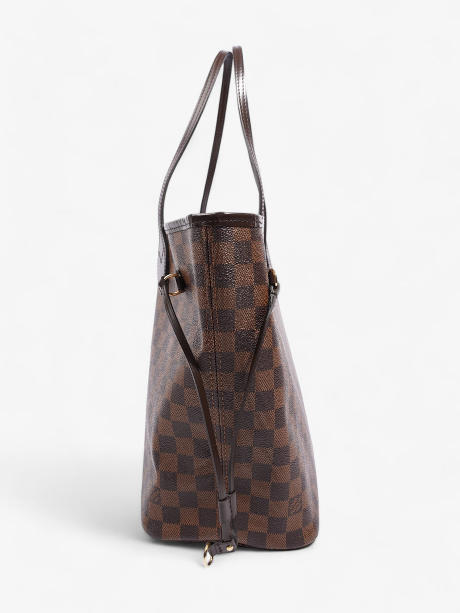 Louis Vuitton Neverfull  Damier Ebene Coated Canvas MM Image 3