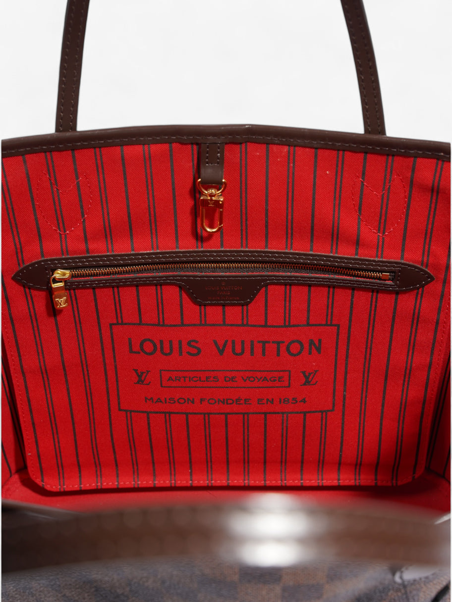 Louis Vuitton Neverfull  Damier Ebene Coated Canvas MM Image 7