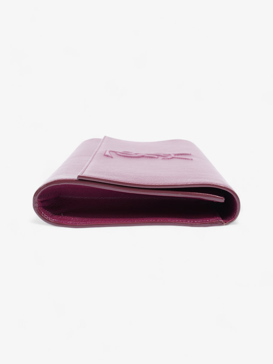 Saint Laurent Belle de Jour Purple Leather Image 5