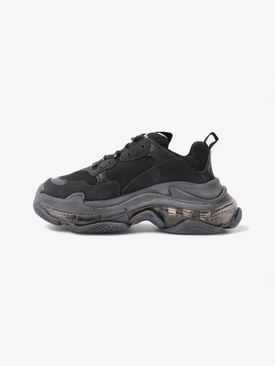 Balenciaga Triple S Black Clear Sole Mesh EU 37 UK 4 Image 3