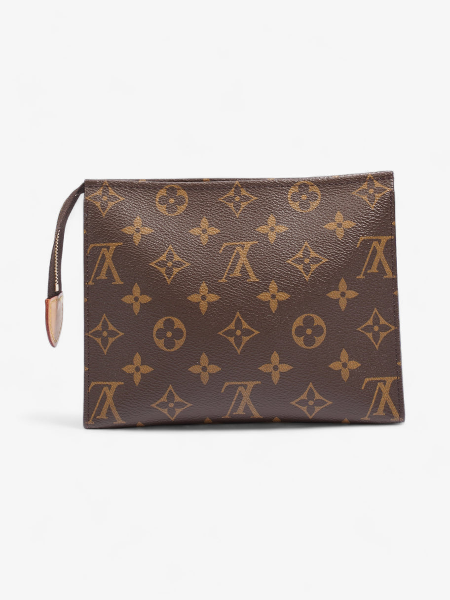 Louis Vuitton Toiletry Pouch 19 Monogram Coated Canvas Image 3