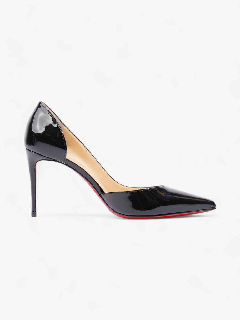 Christian Louboutin Iriza 85mm Black Patent Leather EU 38 UK 5 Image 4