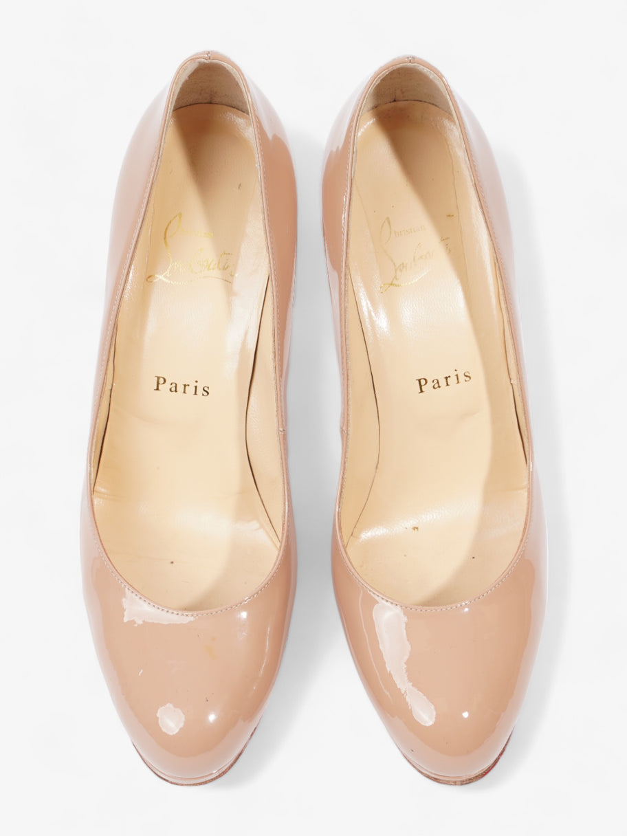 New Simple Pump 100 Nude Patent Leather EU 38.5 UK 5.5 Image 8