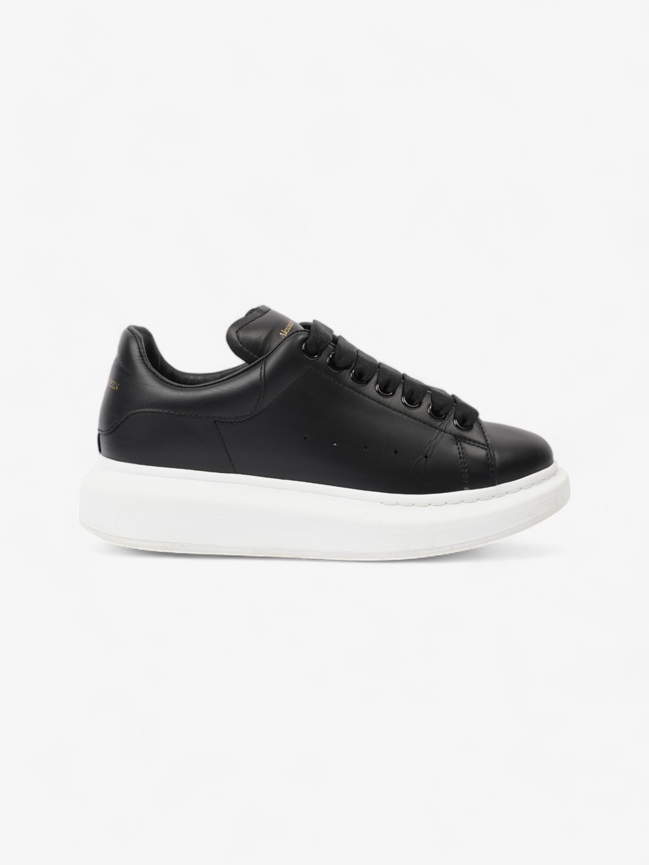 Alexander McQueen Oversized Sneakers Black Leather EU 38 UK 5 Luxe Collective