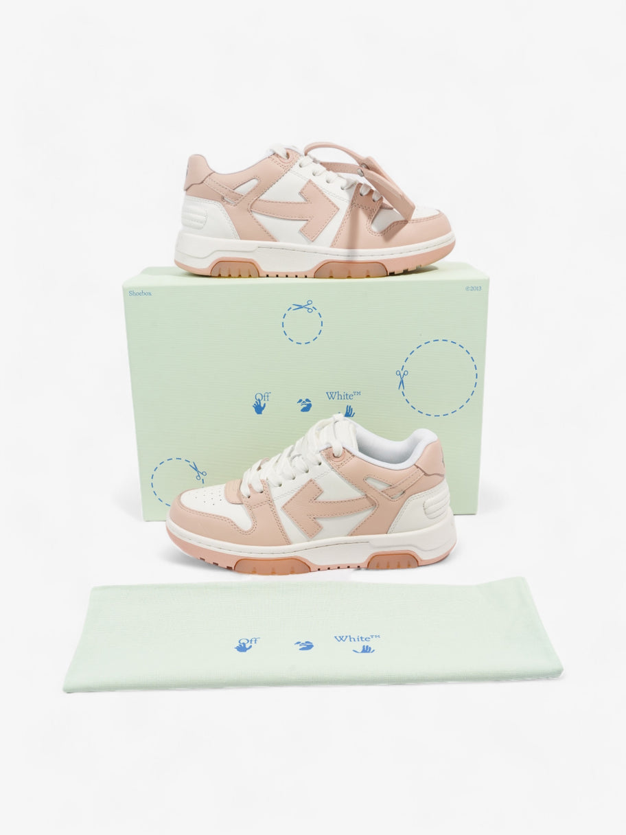 Off White Out Of Office Sneakers White / Pink Leather EU 36 UK 3 Image 10