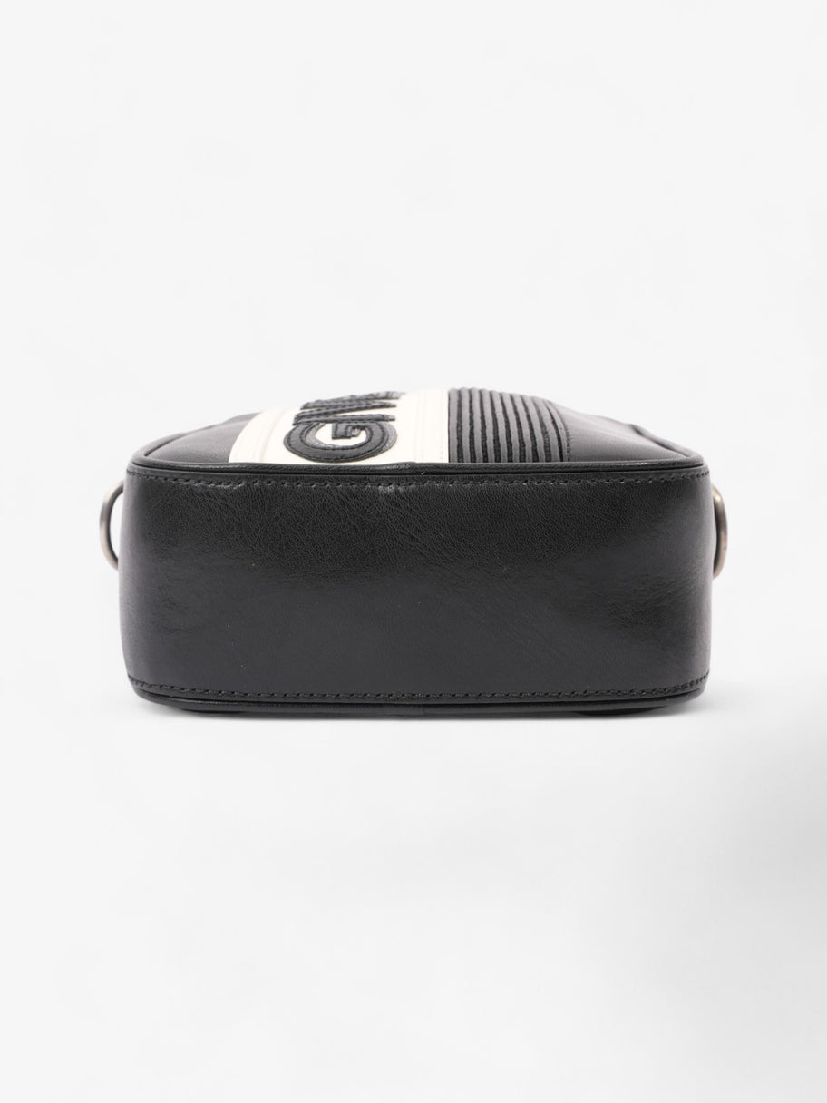 Givenchy Logo Crossbody Black / White Leather Image 6