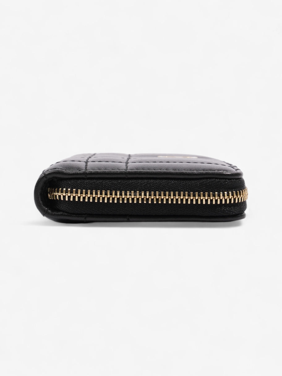 Burberry Lola Zip Wallet Black / Gold Leather Mini Image 4