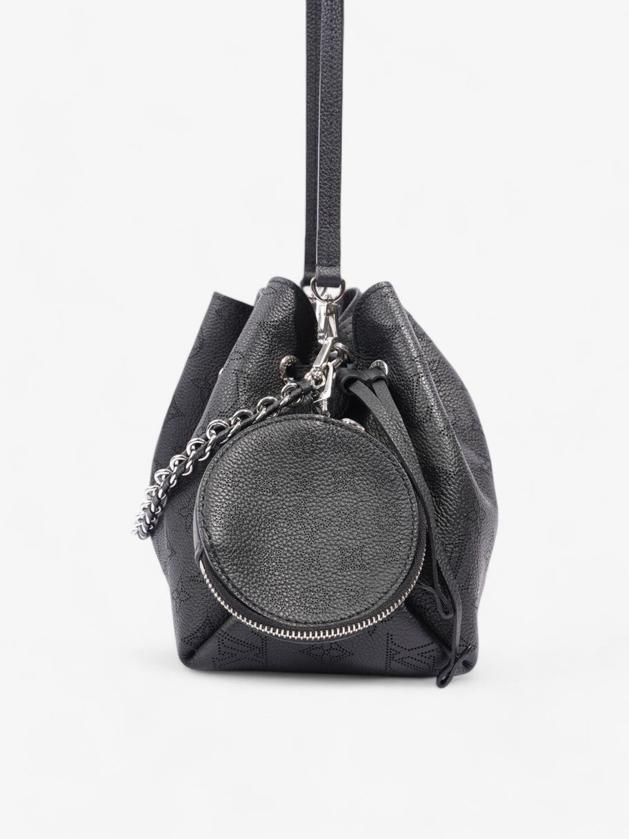 Louis Vuitton Bella Bucket Bag Black Monogram Calfskin Leather Image 3