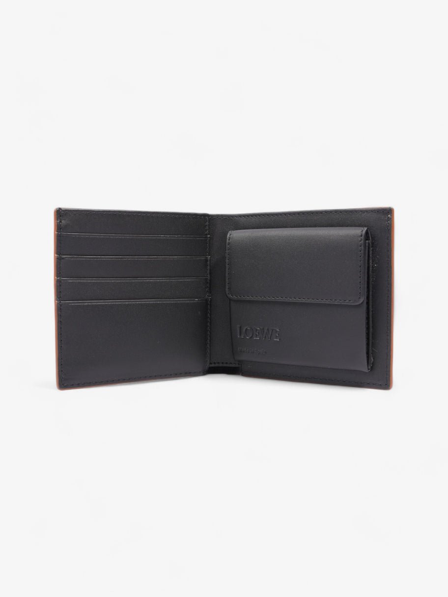 Loewe Puzzle Stitches Bifold Wallet Black / Brown Calfskin Leather Image 4