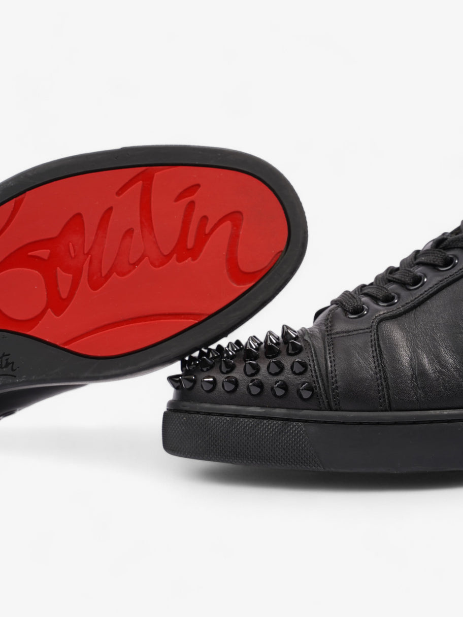 Christian Louboutin Viera Spikes  Black Leather EU 37 UK 4 Image 9