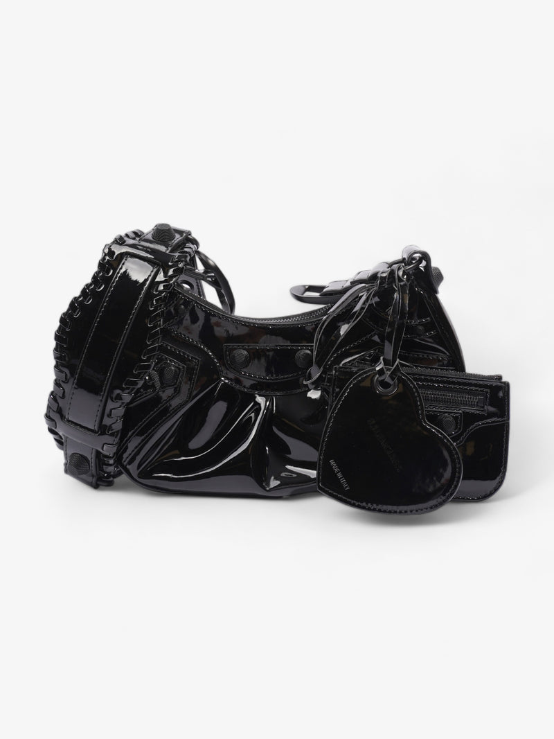  Le Cagole Black Patent Leather XS