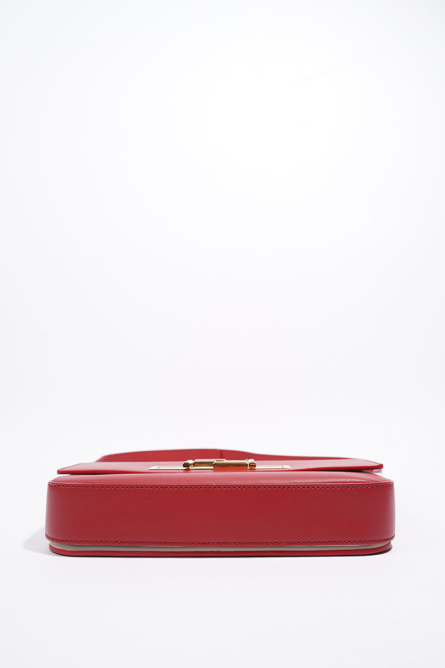 Fendi Baguette Bag Red Leather Image 7