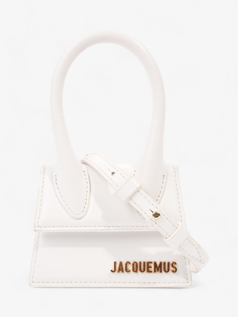  Jacquemus Le Chiquito White Leather