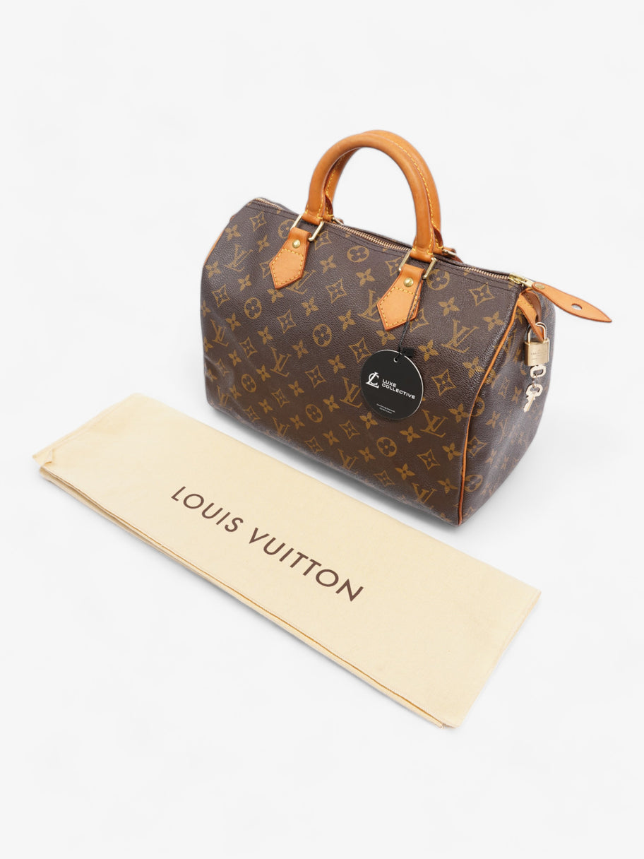 Louis Vuitton Speedy 30 Monogram Coated Canvas Image 10