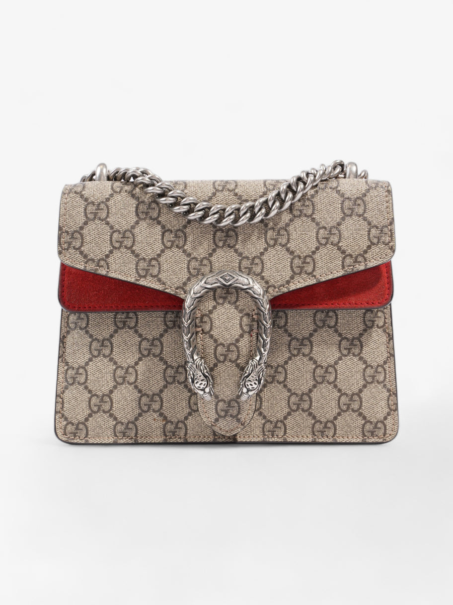 Gucci Dionysus Mini Beige And Ebony GG Supreme Coated Canvas Image 1