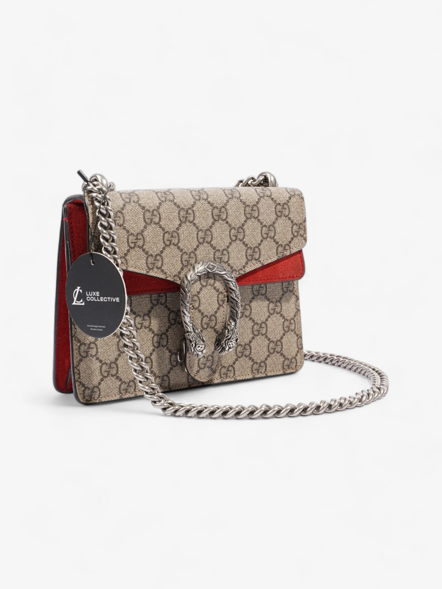 Gucci Dionysus Mini Beige And Ebony GG Supreme Coated Canvas Image 9