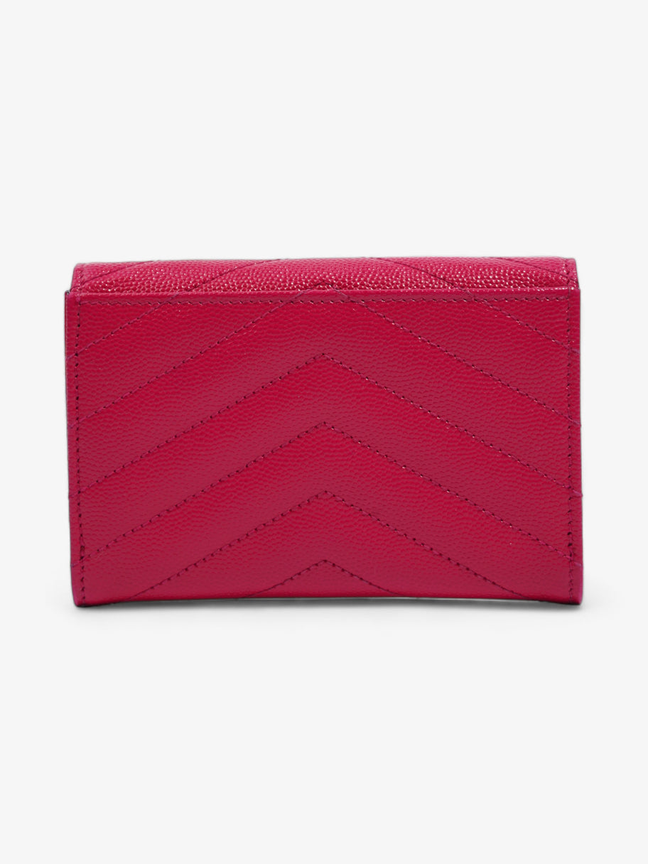 Saint Laurent Monogram Envelope Wallet Bubblegum Pink Calfskin Leather Small Image 3