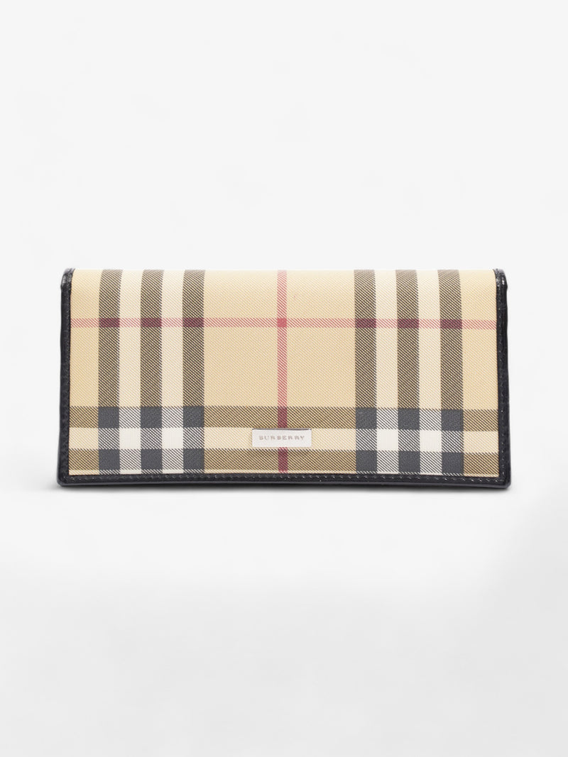  Burberry Continental Nova Check Canvas