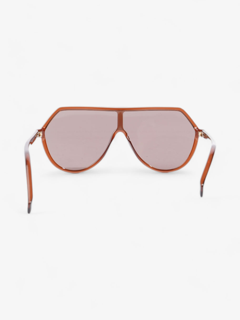 Fendi Fendi Roma Amor Sunglasses Brown Acetate 140mm Image 3