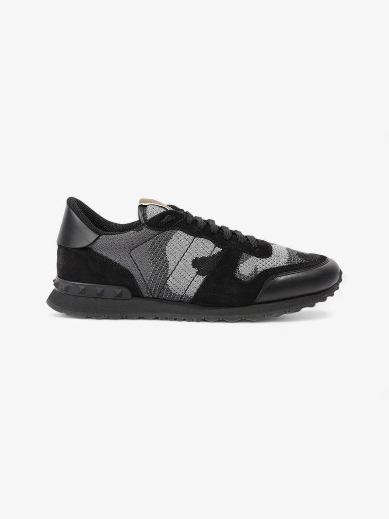  Valentino Rockrunner Sneakers Black / Grey Mesh EU 42 UK 8