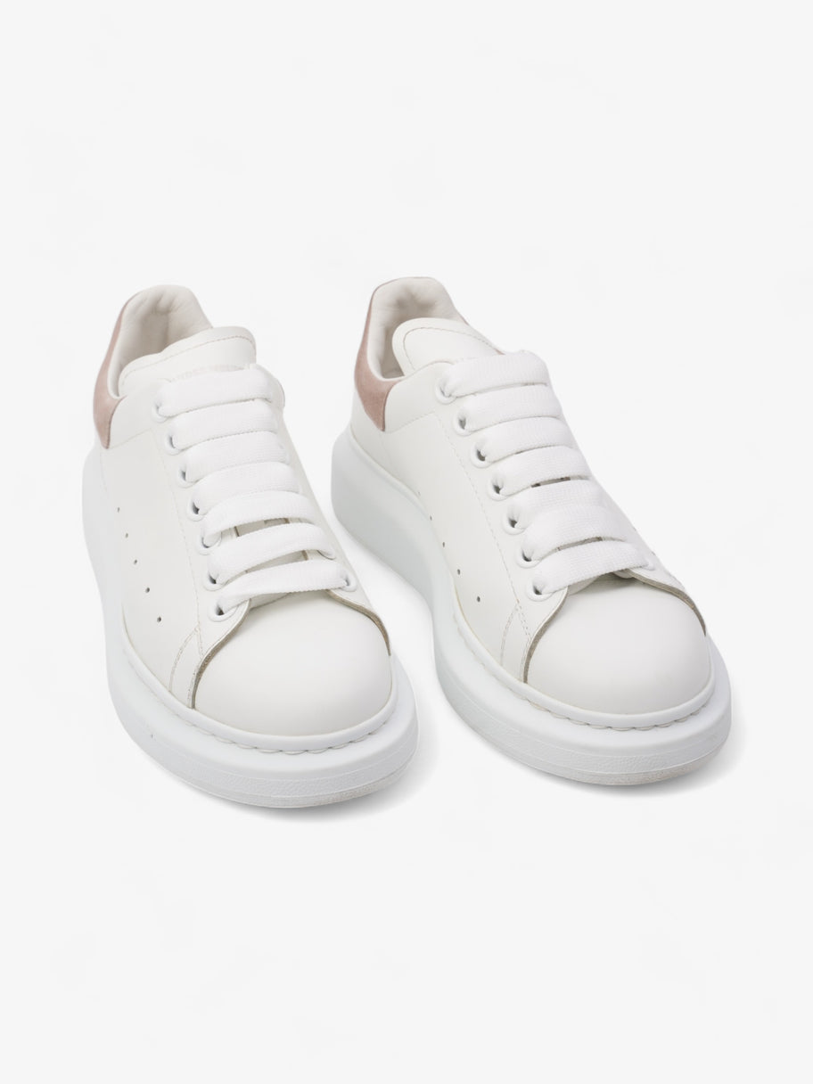 Alexander McQueen Oversized Sneakers White / Pink Tab Leather EU 37 UK 4 Image 2