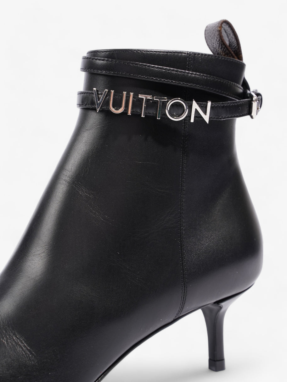 Louis Vuitton Call Back Ankle Boot 50 Black / Brown Monogram Leather EU 36 UK 3 Image 9