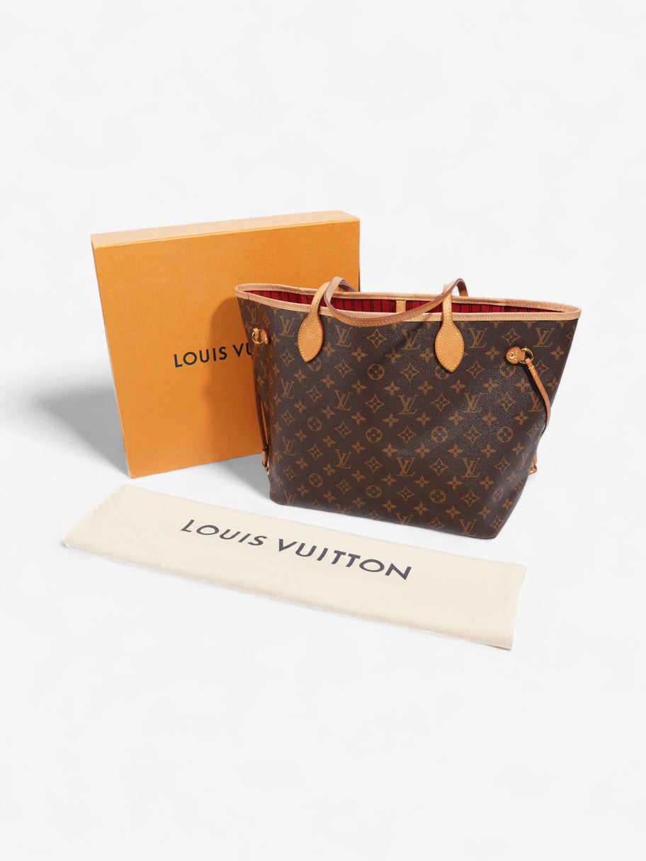 Louis Vuitton Neverfull Monogram Coated Canvas MM Image 10