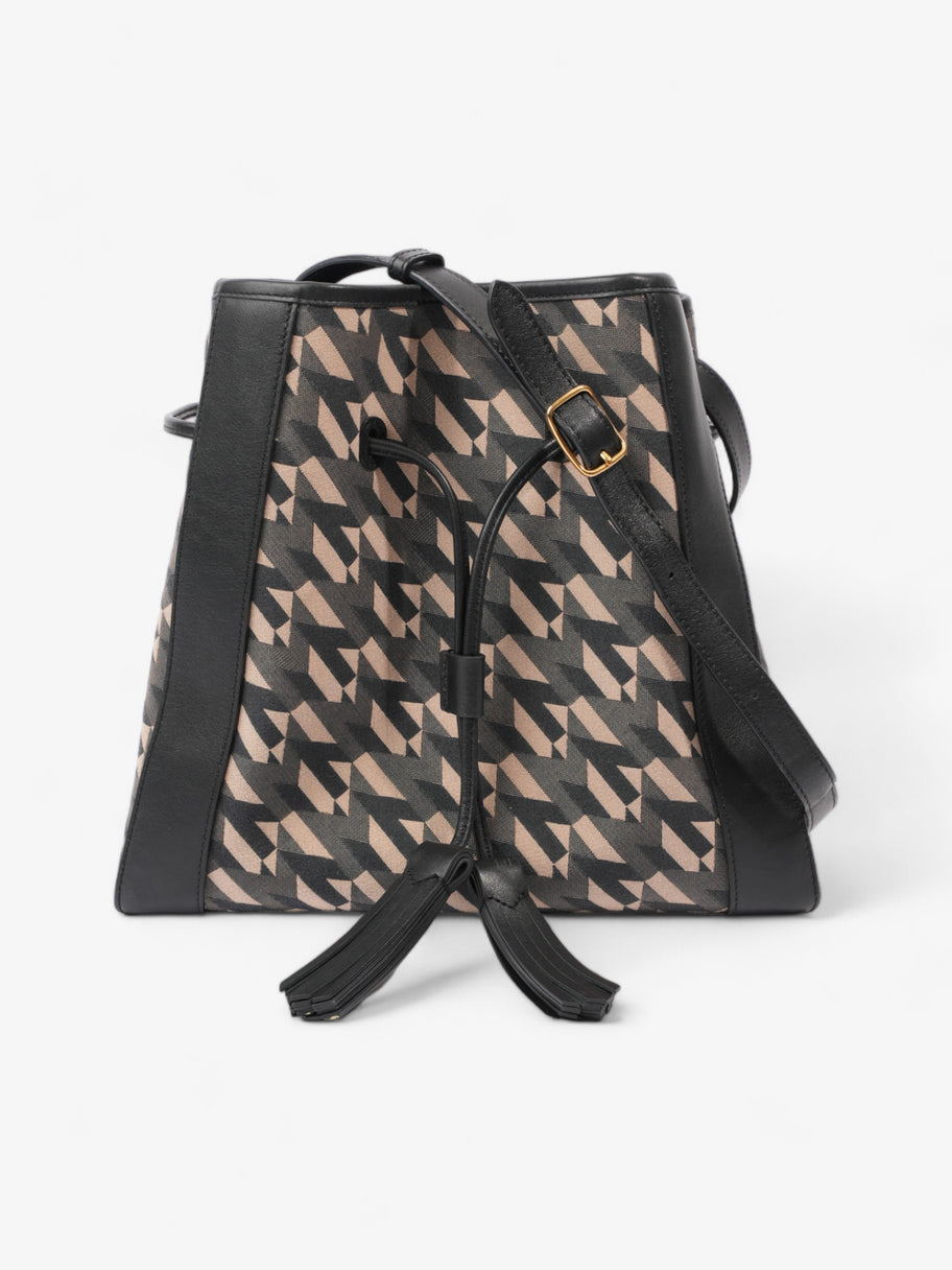 Mulberry Millie Black Monogram Canvas Small Image 1