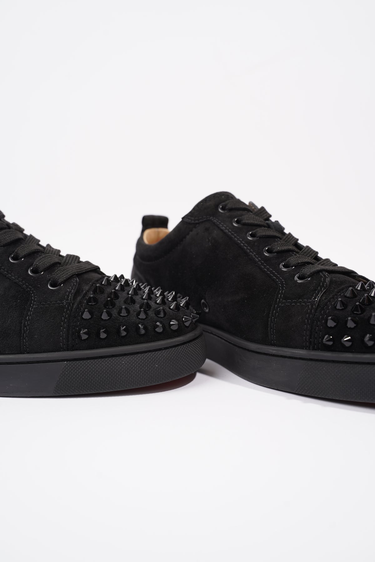 Louboutin junior clearance black suede