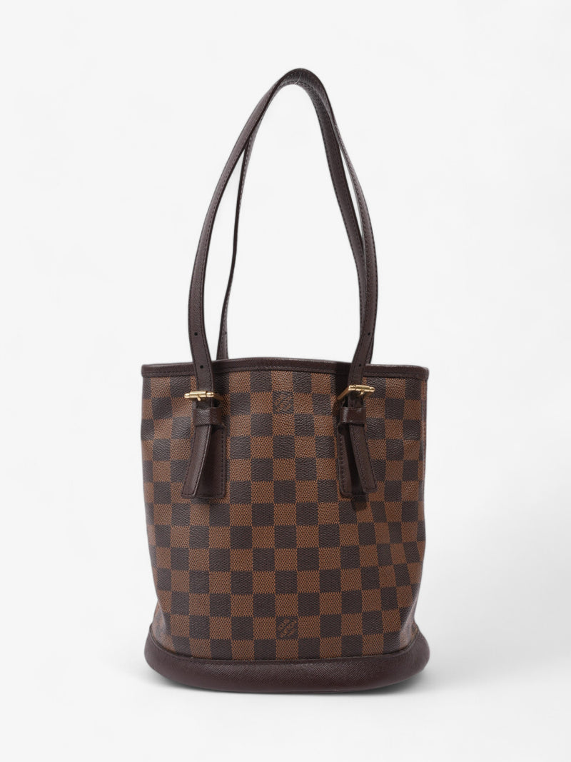  Louis Vuitton Marais Bucket Bag Damier Ebene Coated Canvas