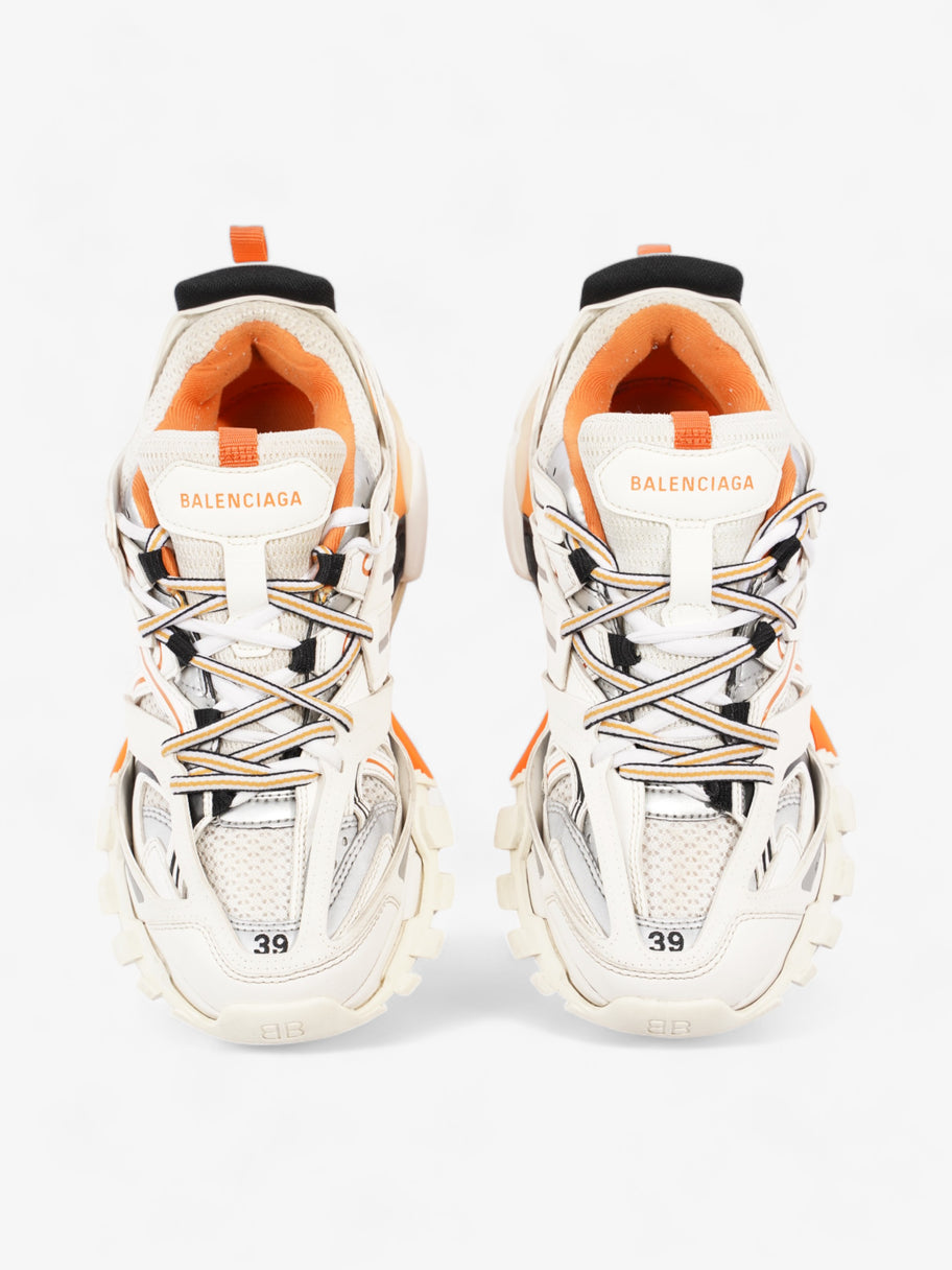 Balenciaga Track  White / Grey / Orange Mesh EU 39 UK 6 Image 8