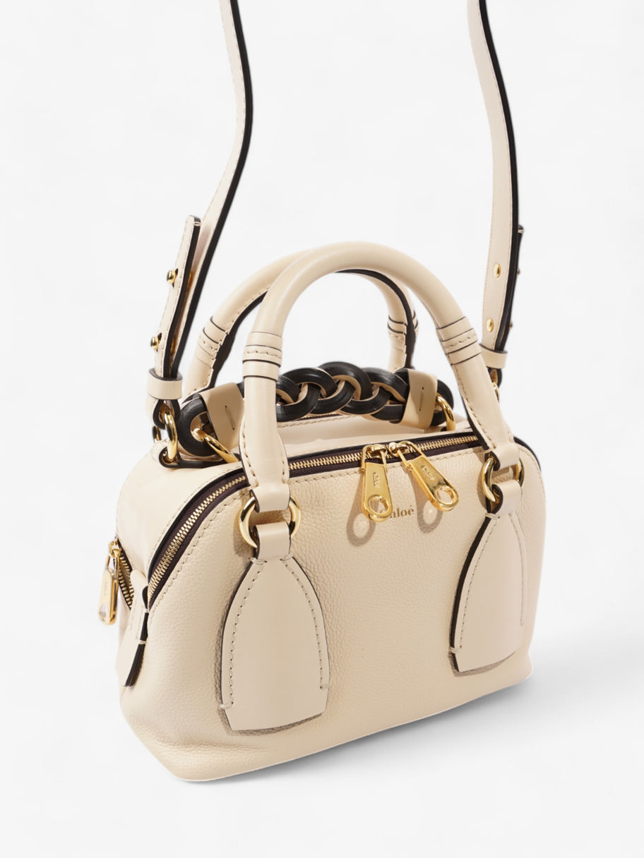 Chloe Daria Beige Leather Small Image 9