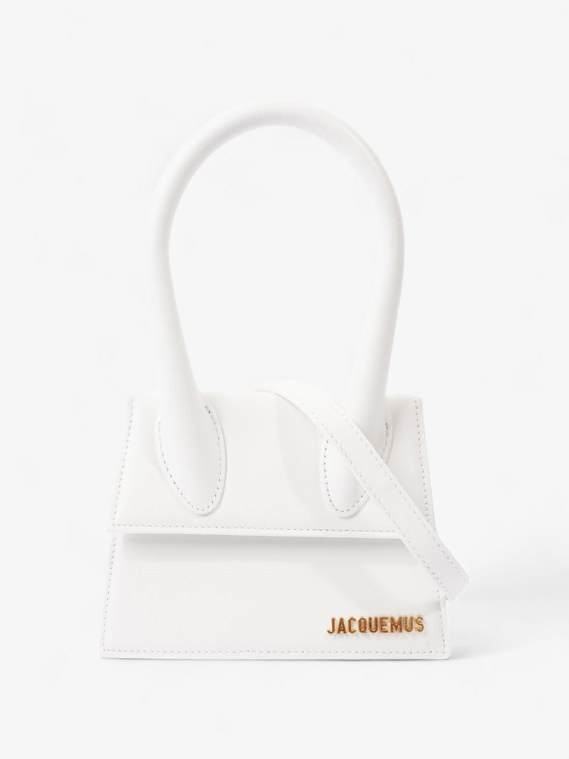  Le Chiquito Moyen White Leather