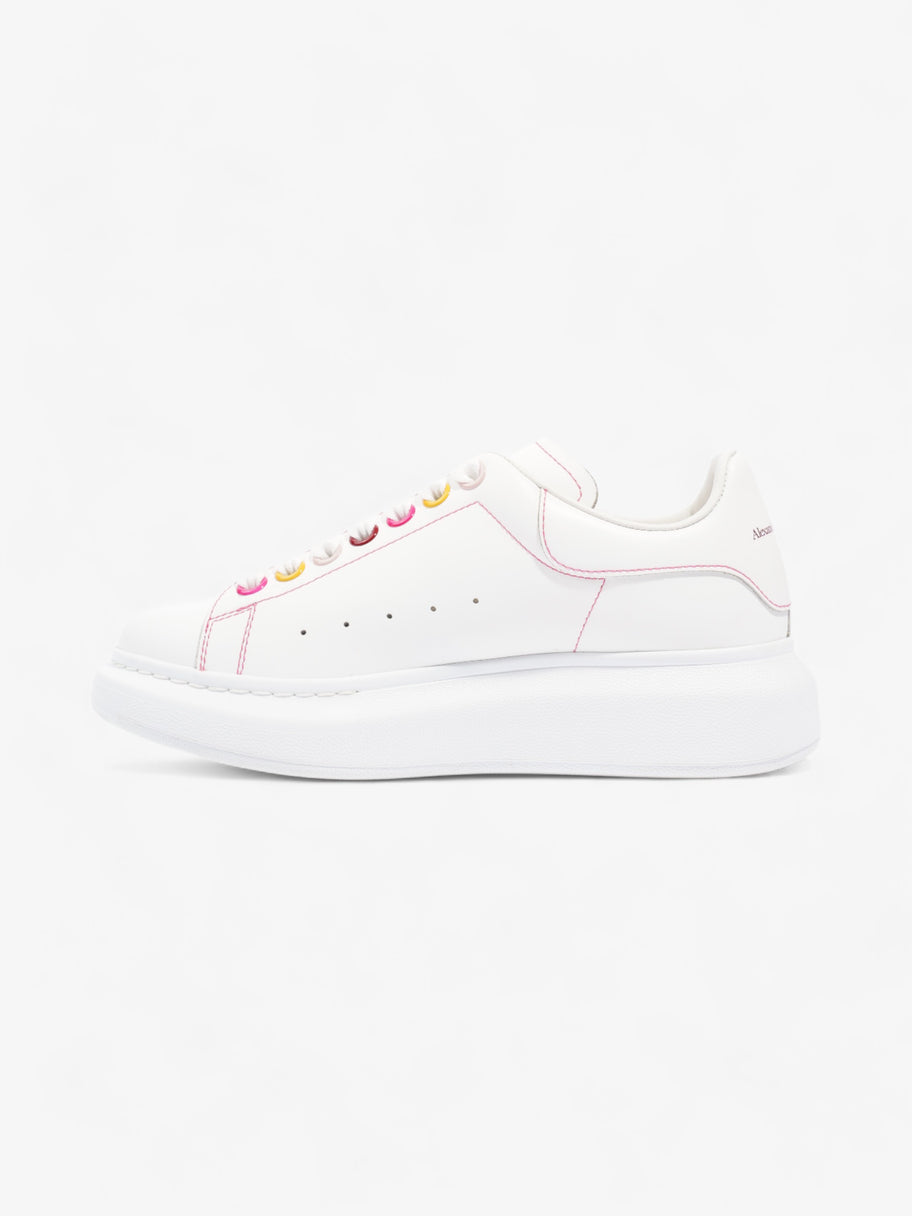 Alexander McQueen Oversized Sneakers White / Pink Leather EU 36 UK 3 Image 3