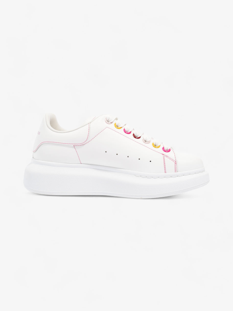 Alexander McQueen Oversized Sneakers White / Pink Leather EU 36 UK 3 Image 4