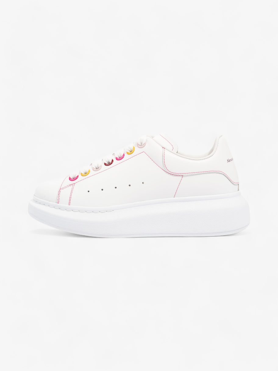 Alexander McQueen Oversized Sneakers White / Pink Leather EU 36 UK 3 Image 5