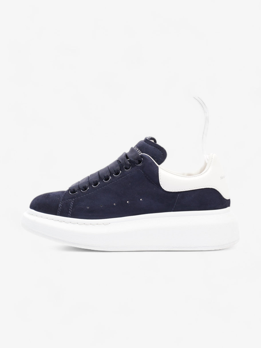 Oversized Sneakers Navy / White Tab Suede EU 37 UK 4 Image 5