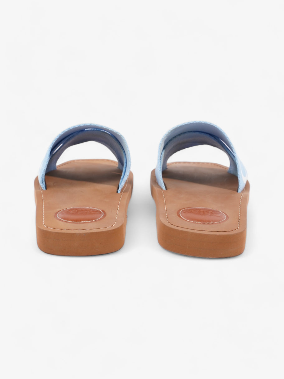 Chloe Woody Slides Graceful Blue Canvas EU 38 UK 5 Image 6