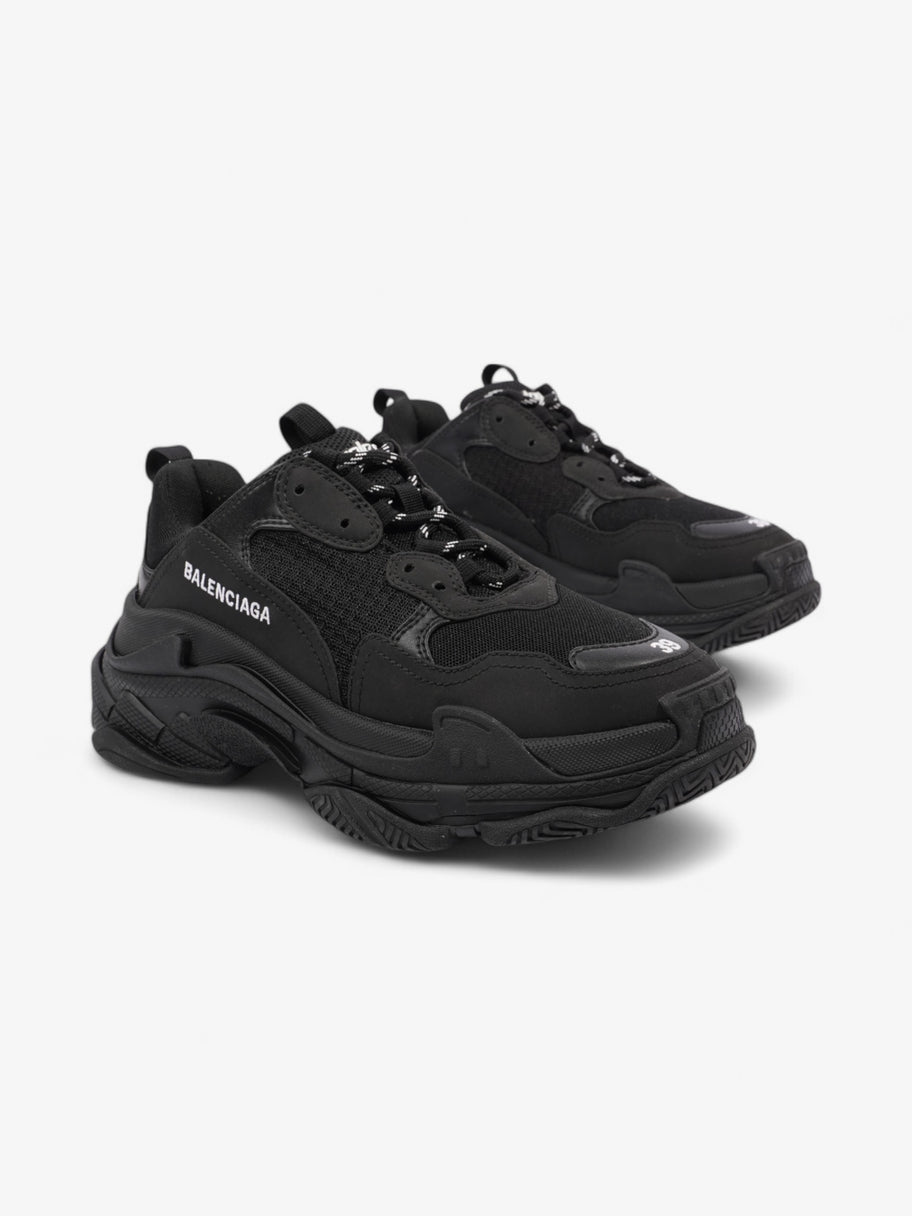 Balenciaga Triple S Black / White Mesh EU 39 UK 6 Image 2