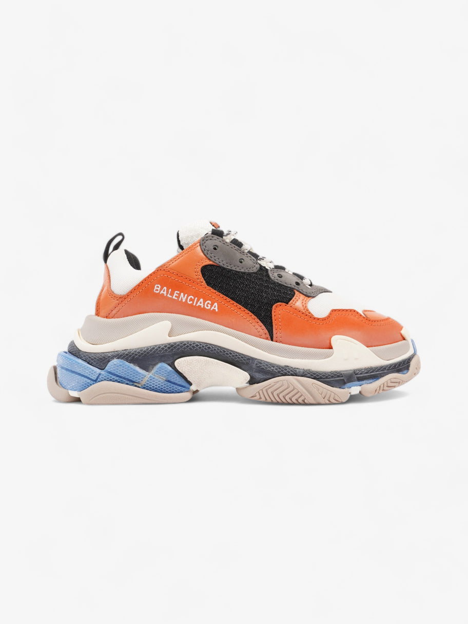 Balenciaga Triple S Orange / Blue / White Mesh EU 38 UK 5 Image 1