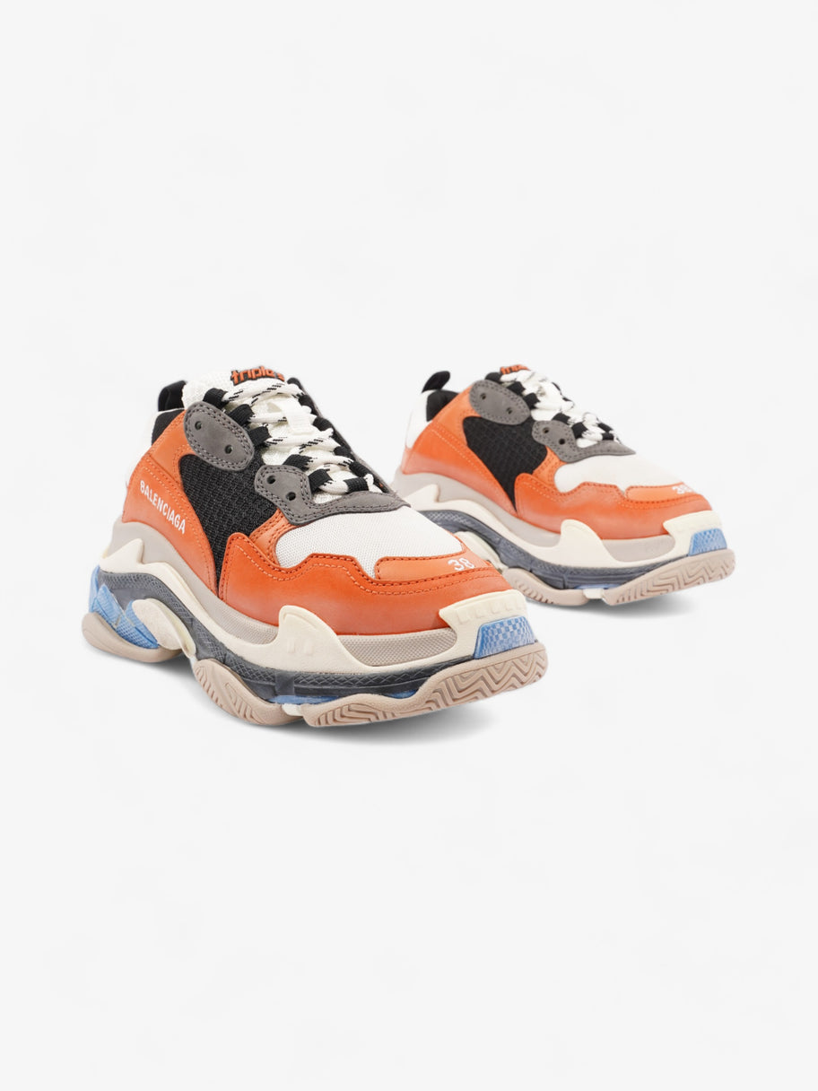 Balenciaga Triple S Orange / Blue / White Mesh EU 38 UK 5 Image 2