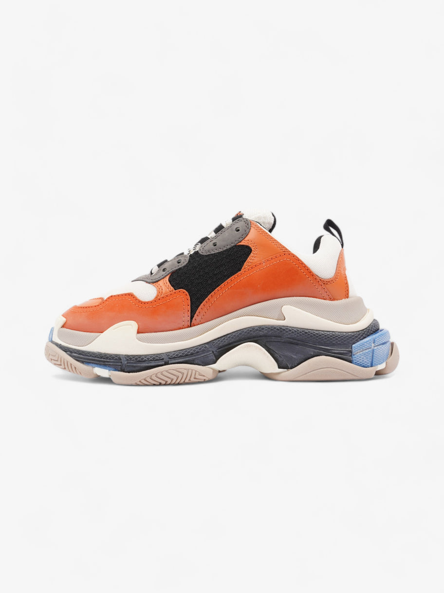 Balenciaga Triple S Orange Blue White Mesh EU 38 UK 5 Luxe Collective