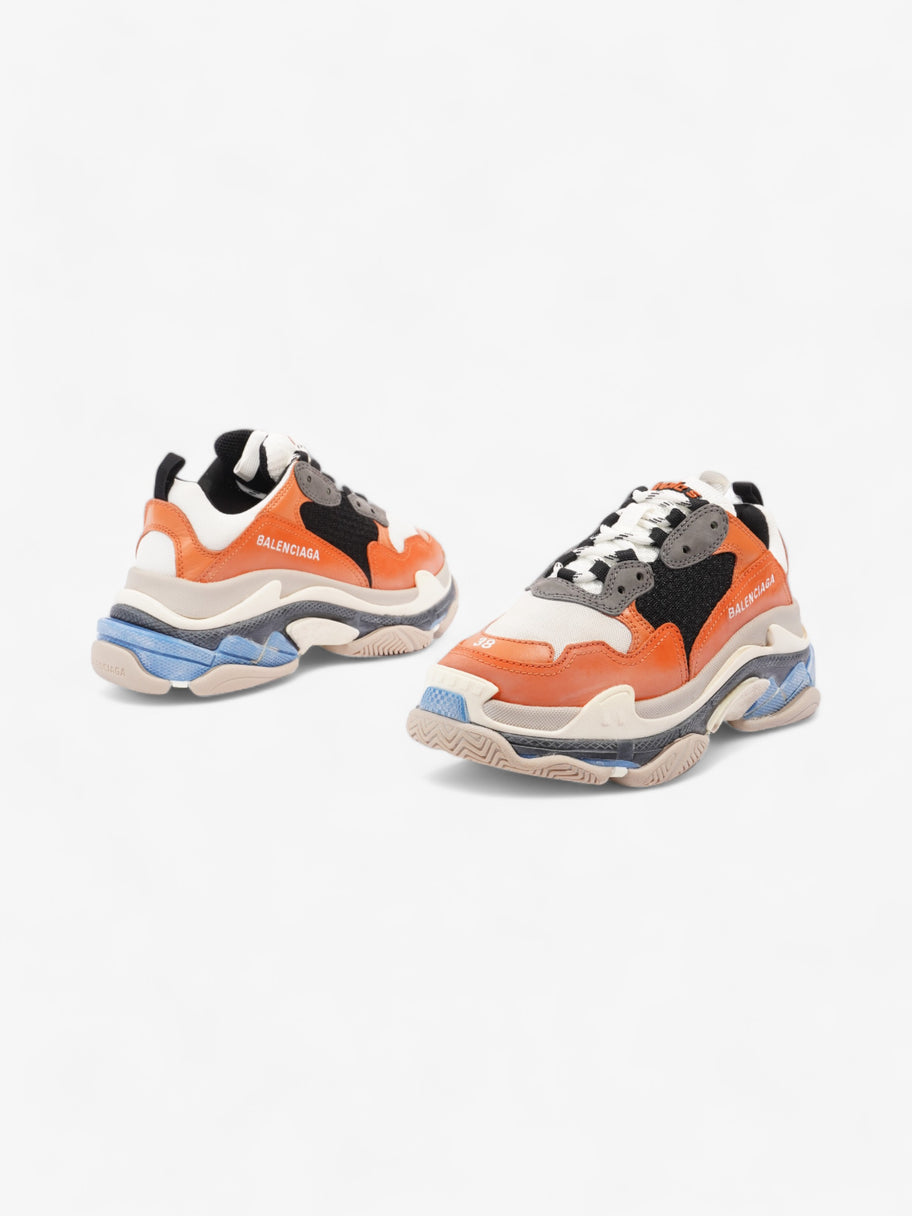 Balenciaga Triple S Orange / Blue / White Mesh EU 38 UK 5 Image 9