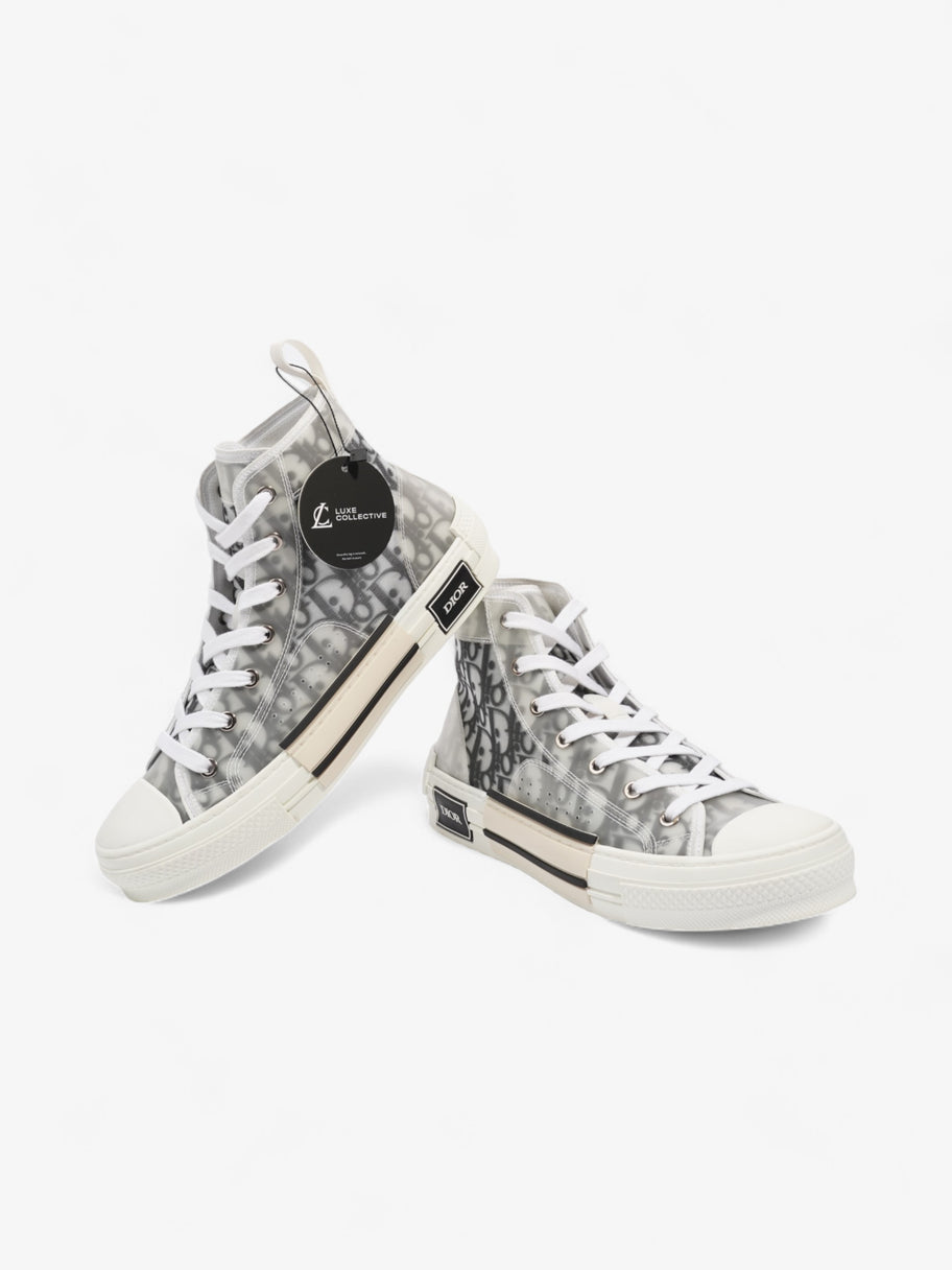 Christian Dior B23 High Top Black Oblique Canvas EU 40 UK 7 Image 9