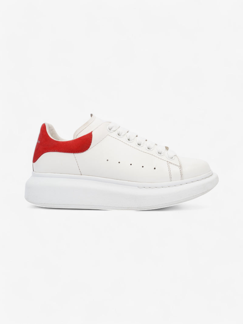  Alexander McQueen Oversized Sneakers White / Red Leather EU 37 UK 4