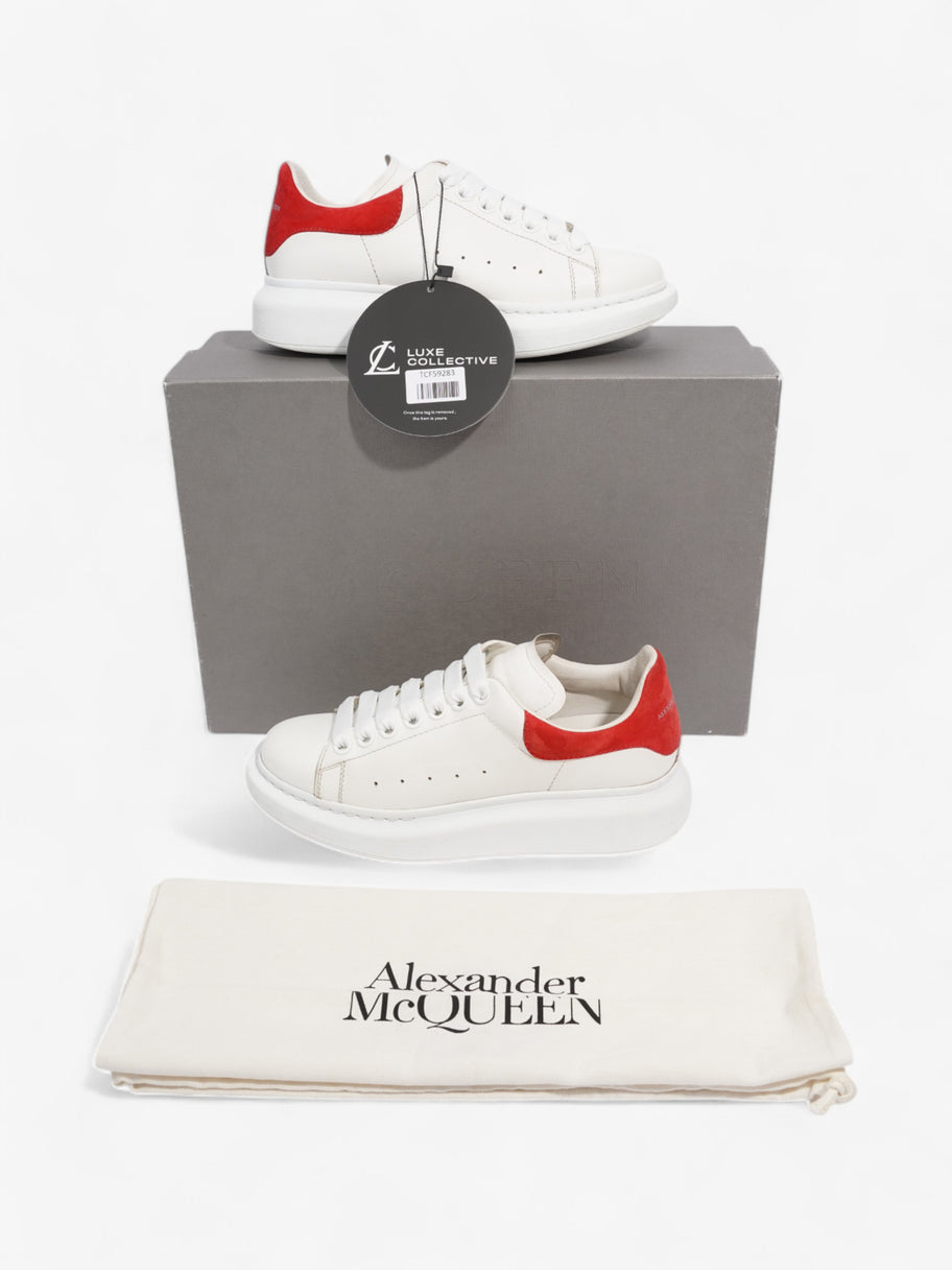 Alexander McQueen Oversized Sneakers White / Red Leather EU 37 UK 4 Image 14