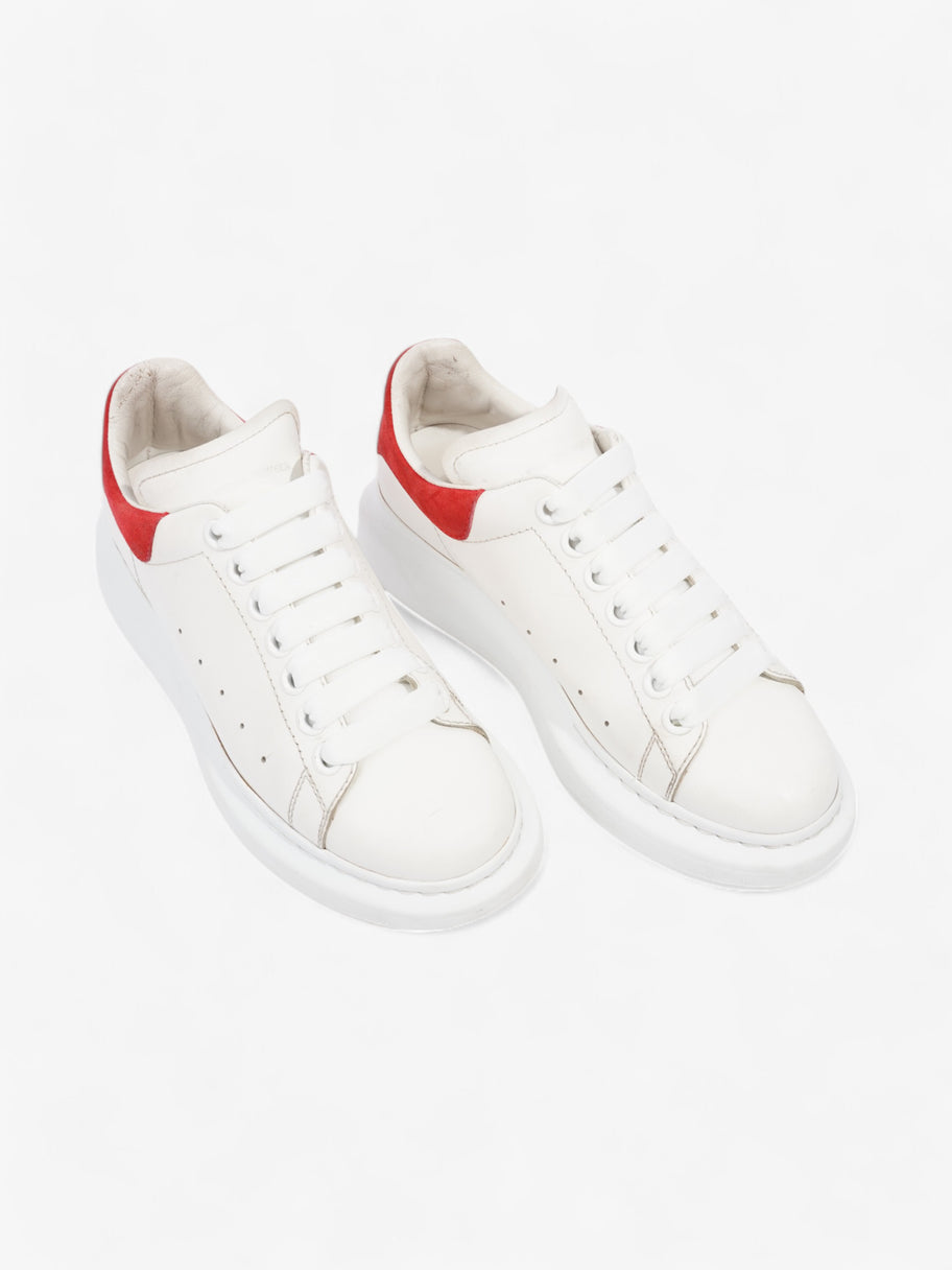 Alexander McQueen Oversized Sneakers White / Red Leather EU 37 UK 4 Image 8