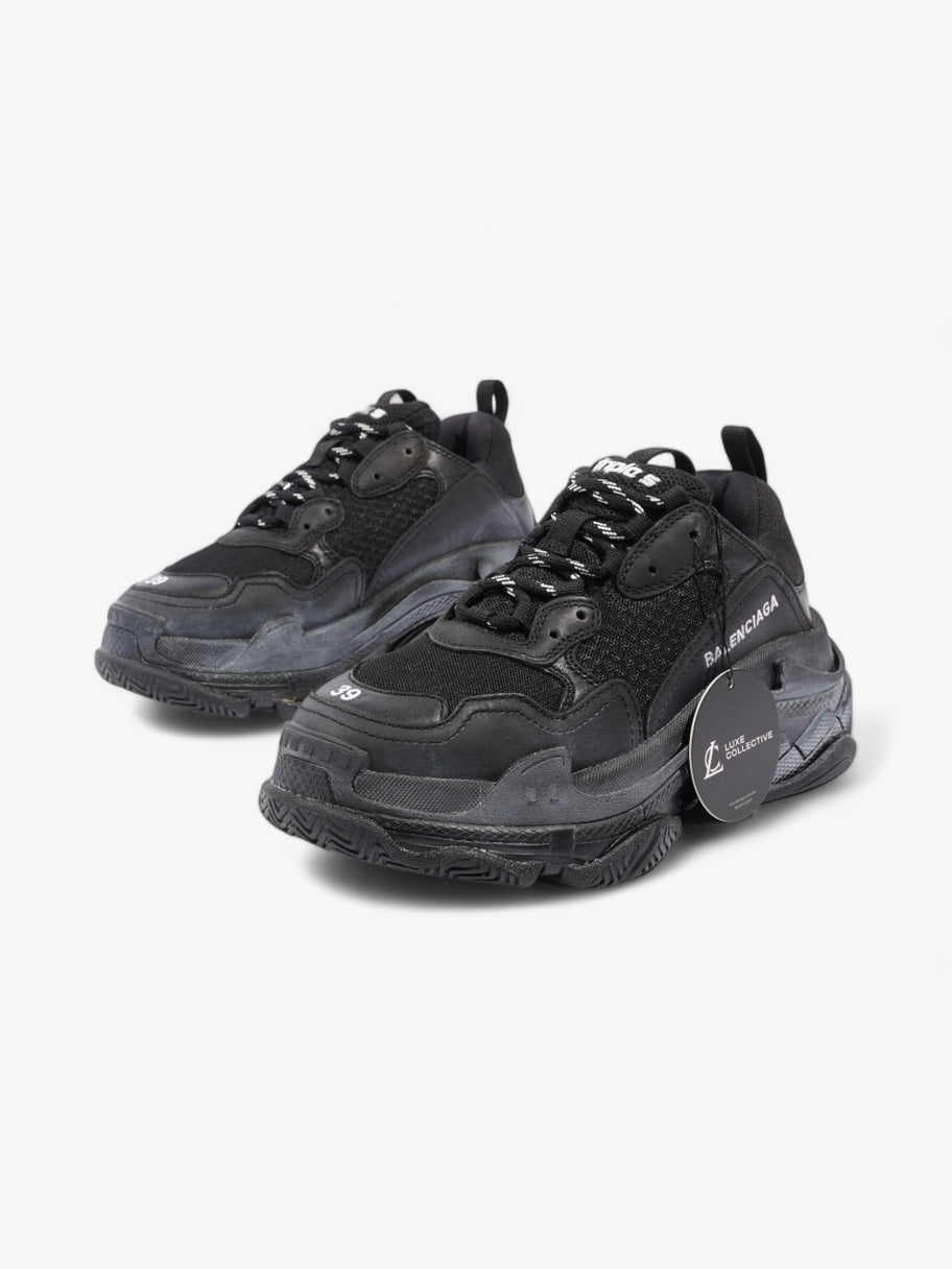 Balenciaga Triple S Black / White Mesh EU 39 UK 6 Image 10